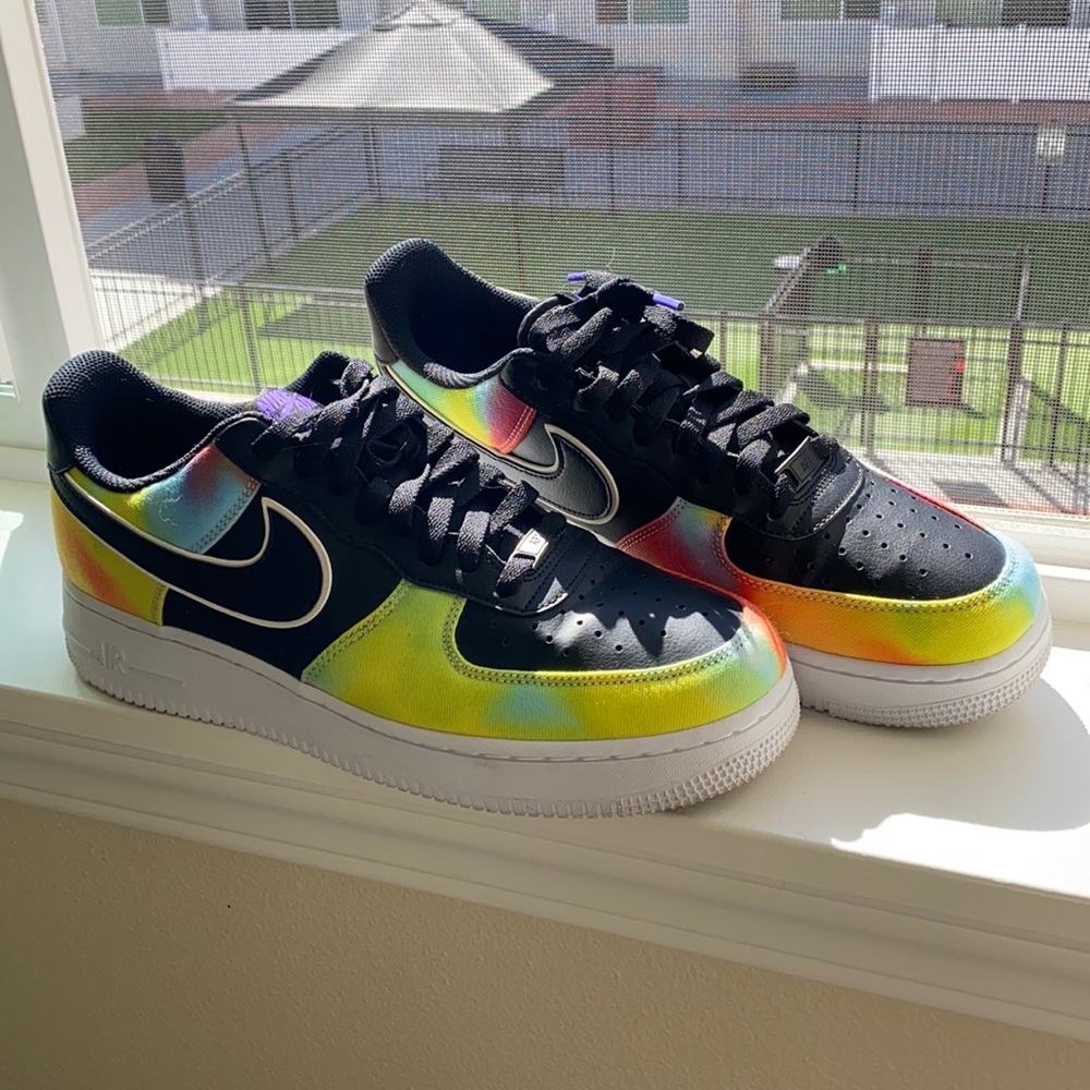 Tie Dye Air Force 1s